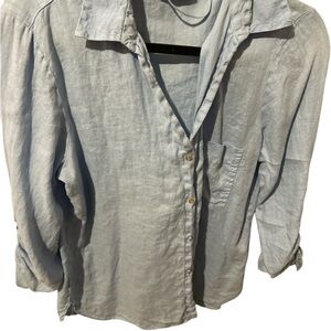 Zara Light Blue Casual Shirt